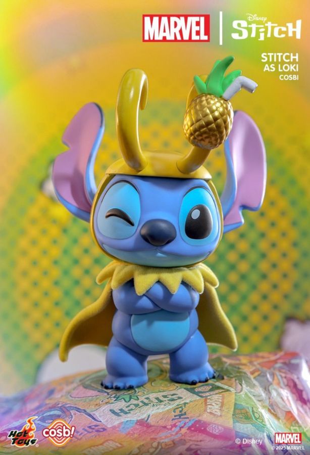 Hot Toys x Marvel - Disney Stitch as Marvel Characters Cosbi Blind Box
