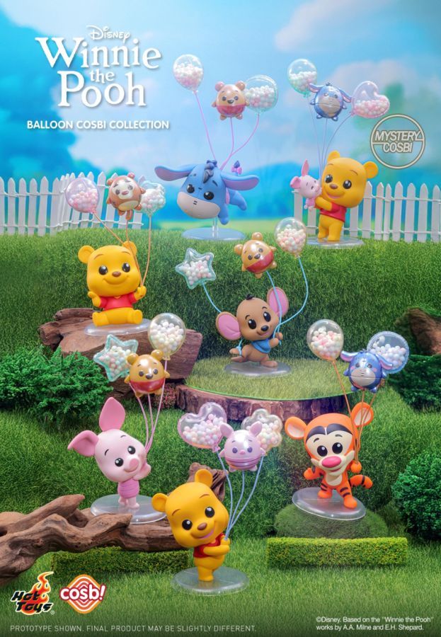 Hot Toys x Winnie the Pooh - Winnie the Pooh Balloon Cosbi Bobble Head Blind Box