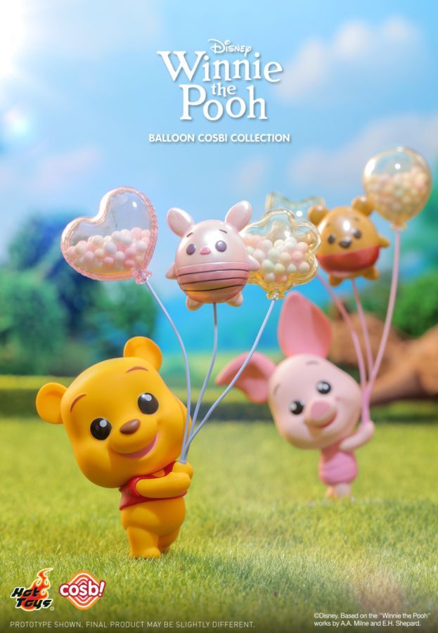 Hot Toys x Winnie the Pooh - Winnie the Pooh Balloon Cosbi Bobble Head Blind Box