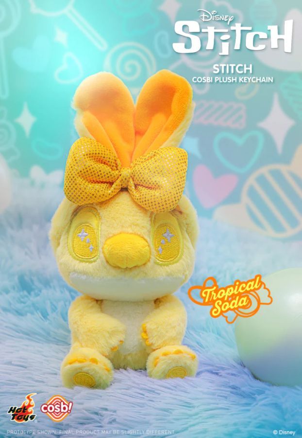 Hot Toys x Disney - Sweetch Stitch Cosbi Plush Keychain Blind Box