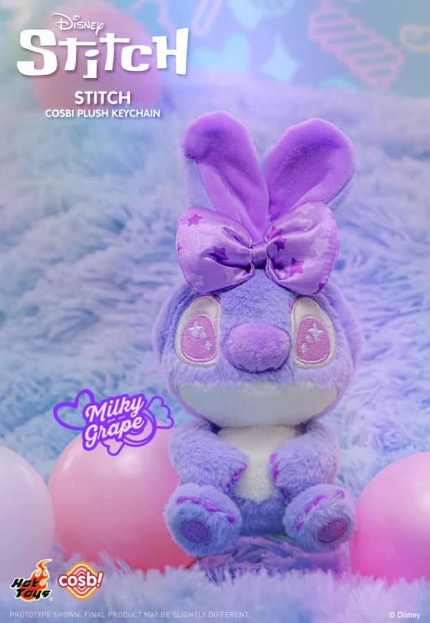 Hot Toys x Disney - Sweetch Stitch Cosbi Plush Keychain Blind Box