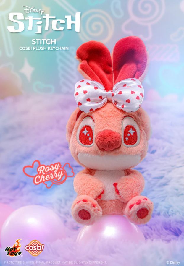 Hot Toys x Disney - Sweetch Stitch Cosbi Plush Keychain Blind Box