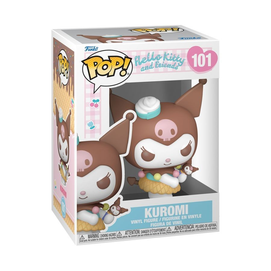 Hello Kitty and Friends - Kuromi with Ice Cream Cone Funko Pop! Vinyl Figure #101