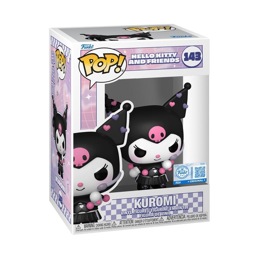 Hello Kitty & Friends - Kuromi (K-Pop) Funko Pop! Vinyl Figure #143