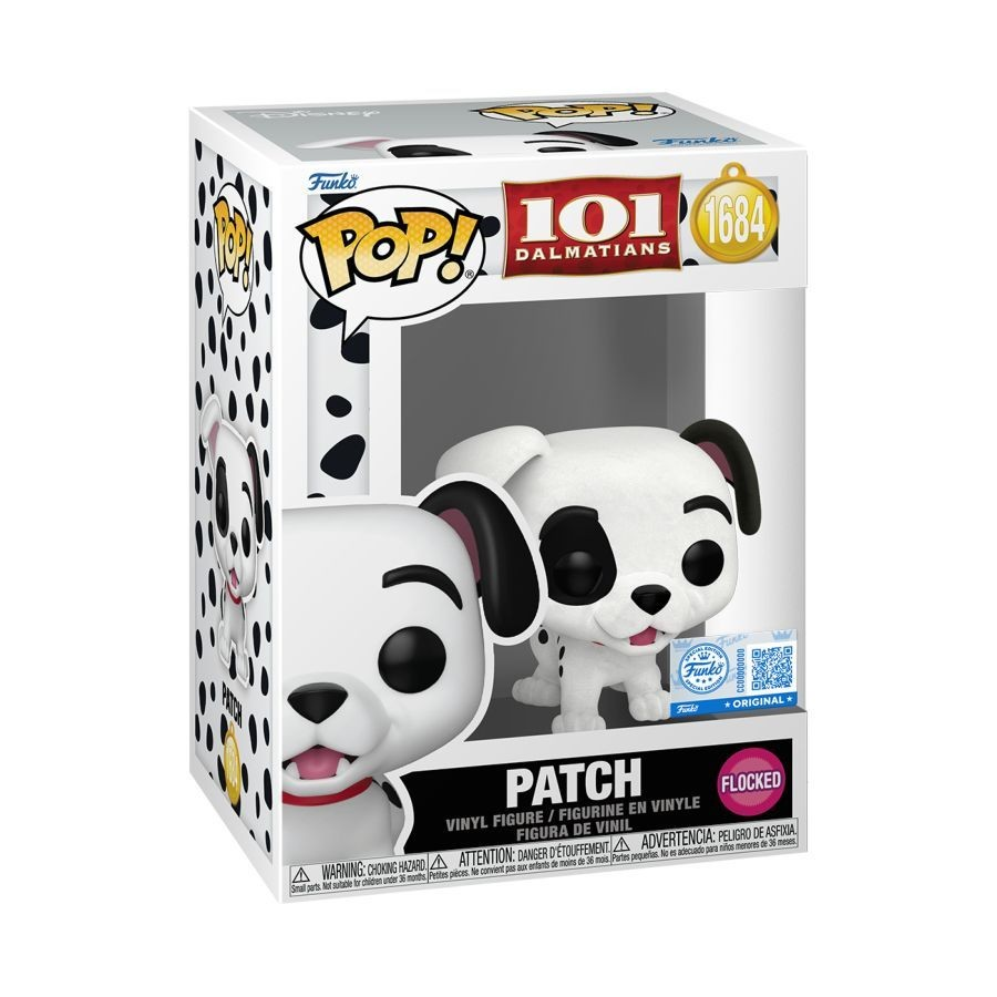 101 Dalmatians (1961) - Patch (Flocked) Funko Pop! Vinyl Figure #1684