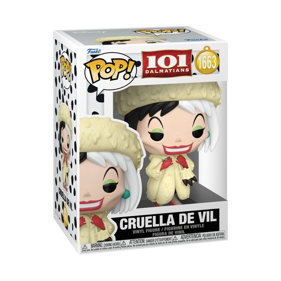 101 Dalmatians (1991) - Cruella De Vil Funko Pop! Vinyl Figure #1663