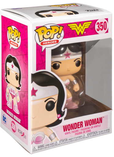 Wonder Woman (Comics) - Woman Woman Breast Cancer Awareness Funko Pop! Vinyl Figure #350