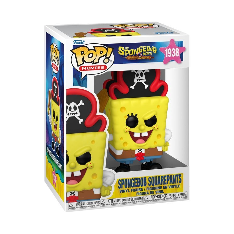 The SpongeBob Movie (2025) - SpongeBob SquarePants Funko Pop! Vinyl Figure #1938