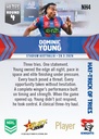 Select Australia 2026 NRL Hilites Round 4 Card Dominic Young Newcastle Knights