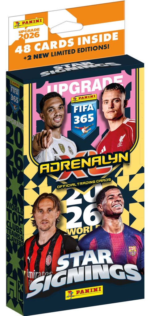 Panini FIFA 365 Adrenalyn XL 2026 Soccer Star Signings Blister