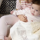 Demdaco Winnie The Pooh Blanket Natural Sweetness
