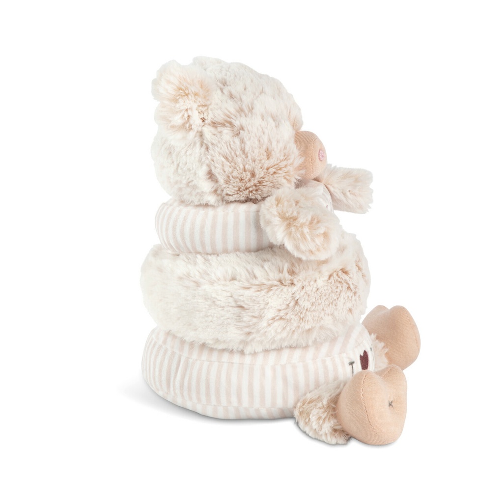 DEMDACO Baby Stackable Plush Pig 23cm