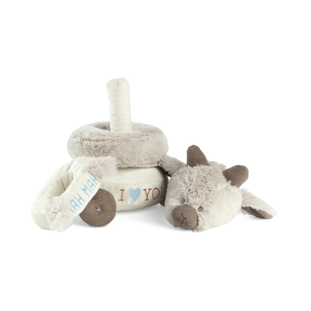 DEMDACO Baby Stackable Plush Goat 23cm