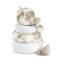 DEMDACO Baby Stackable Plush Cow 23cm