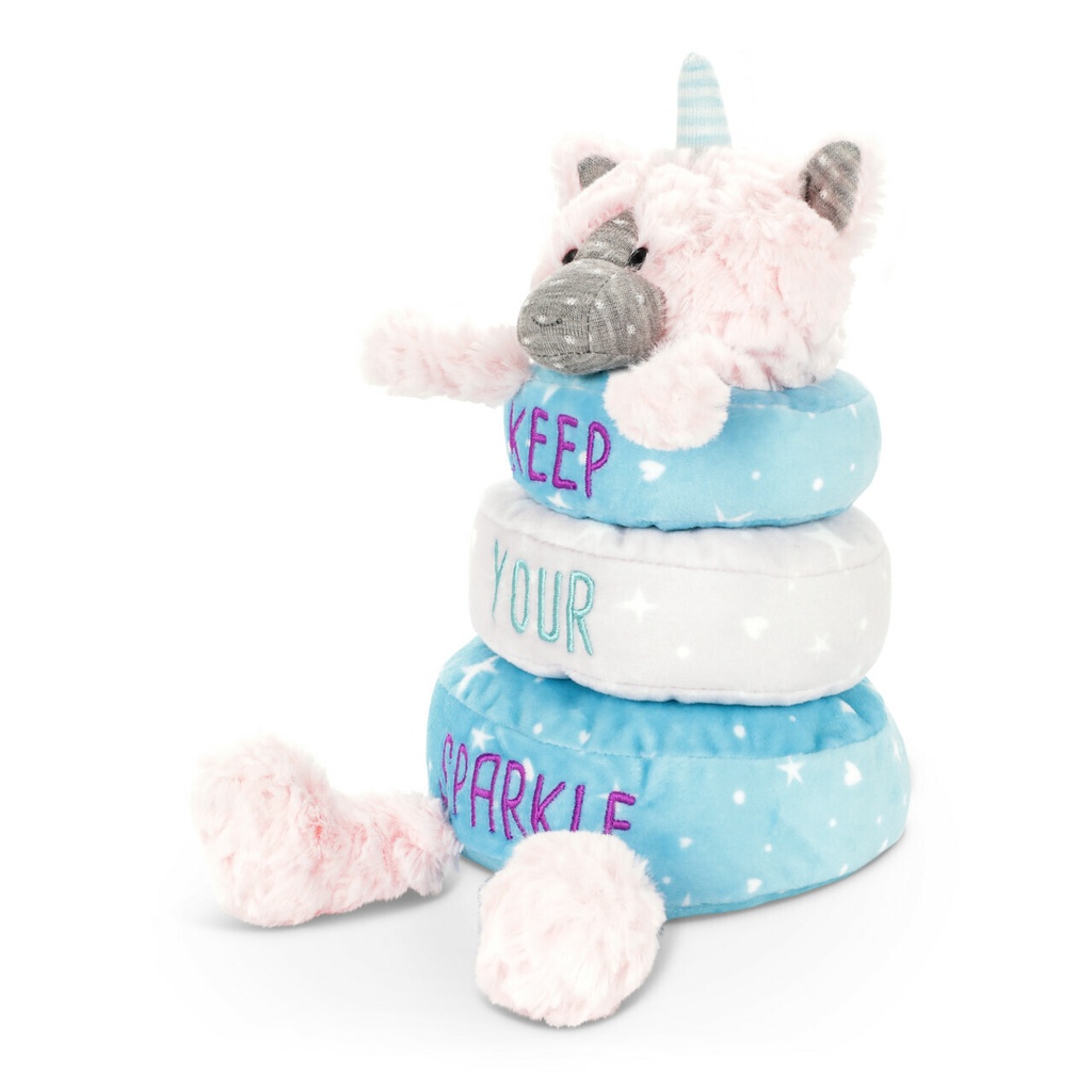 Demdaco - Stackable Unicorn 9" Plush