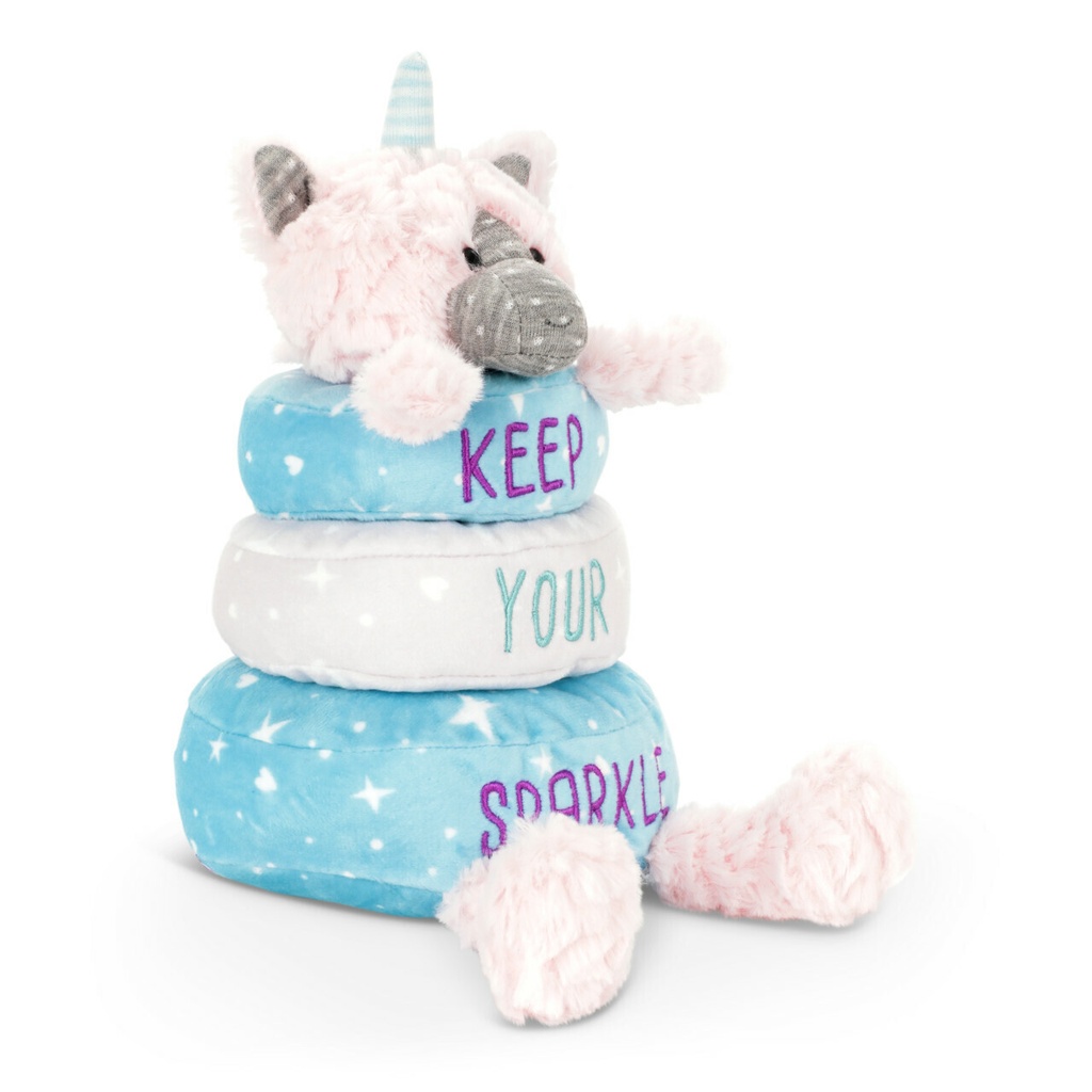 Demdaco - Stackable Unicorn 9" Plush