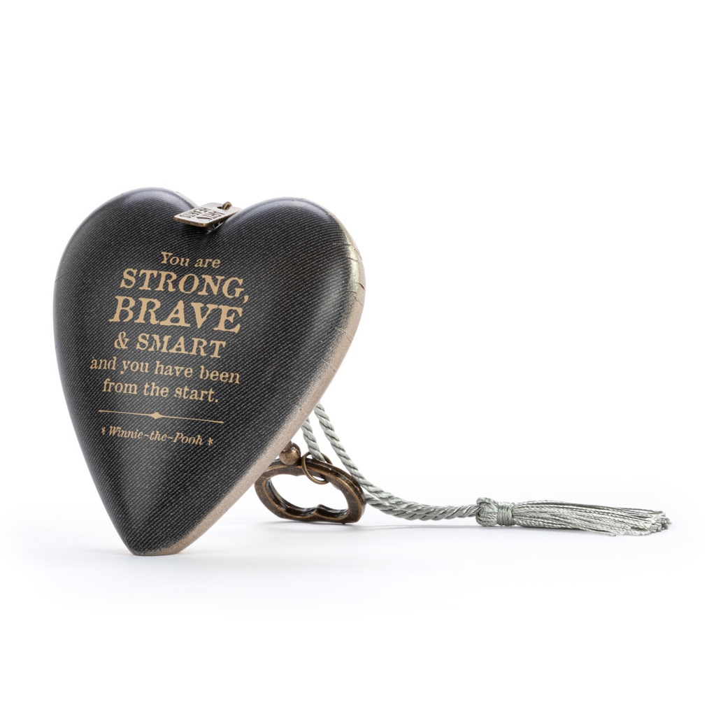DEMDACO Strong Brave Smart Art Heart 10cm