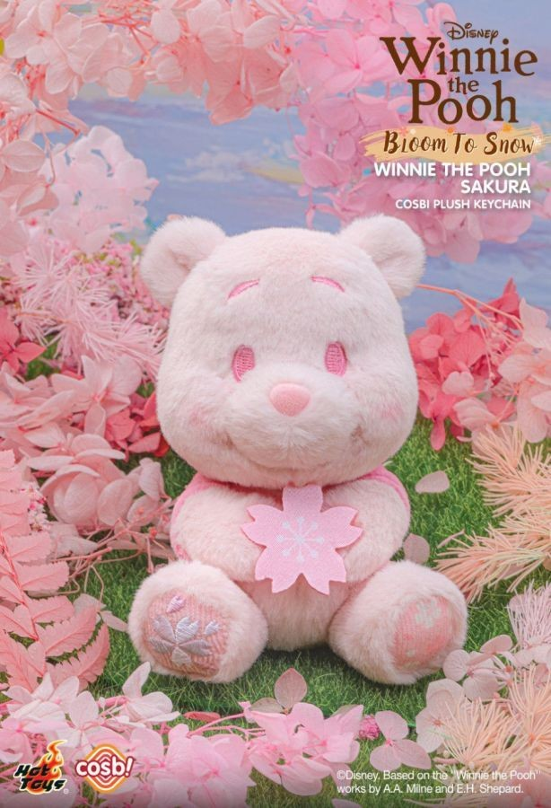Winnie the Pooh - Bloom to Snow Cosbi Plush Keychain Blind Box