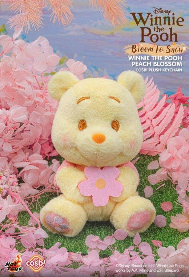 Winnie the Pooh - Bloom to Snow Cosbi Plush Keychain Blind Box