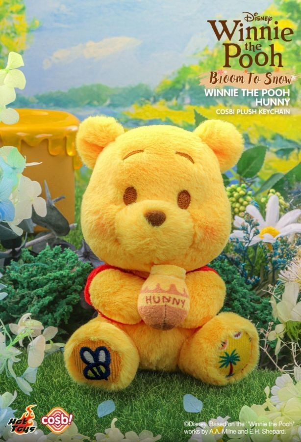 Winnie the Pooh - Bloom to Snow Cosbi Plush Keychain Blind Box