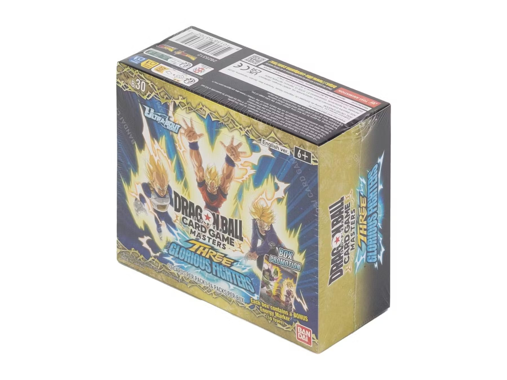 Dragon Ball Super Card Game: Masters - Ultra Bout: 3 Glorious Fighters [B30] Sealed Booster Box