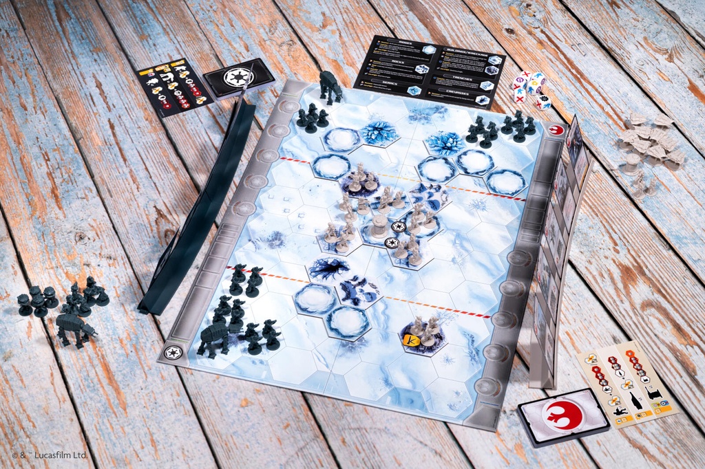 Star Wars Battle of Hoth Board Game
