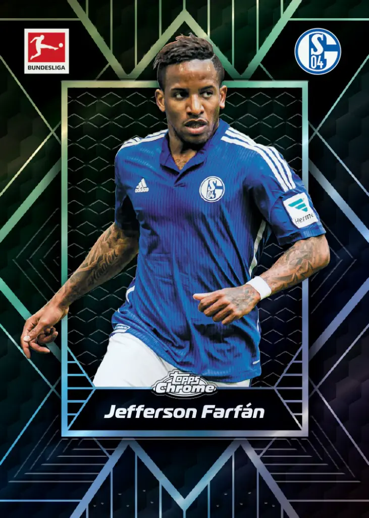 2025/26 Topps Chrome Bundesliga Soccer Hobby Trading Cards Pack (x4 Cards)