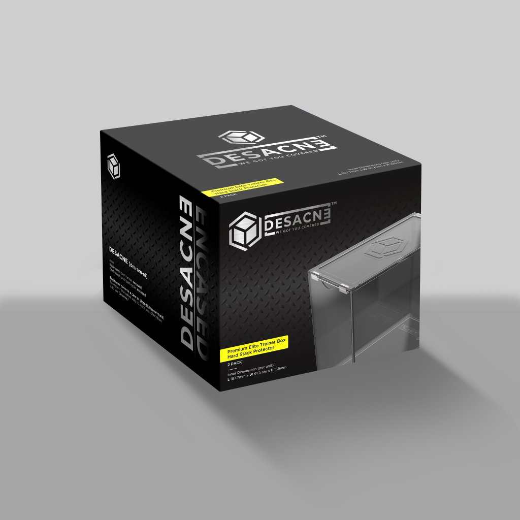 Desacne Premium Elite Trainer Box Protector 2 Pack 