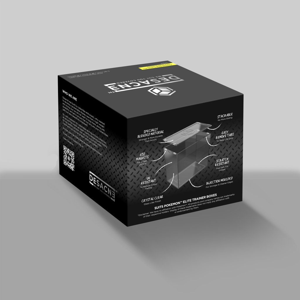 Desacne Premium Elite Trainer Box Protector 2 Pack 