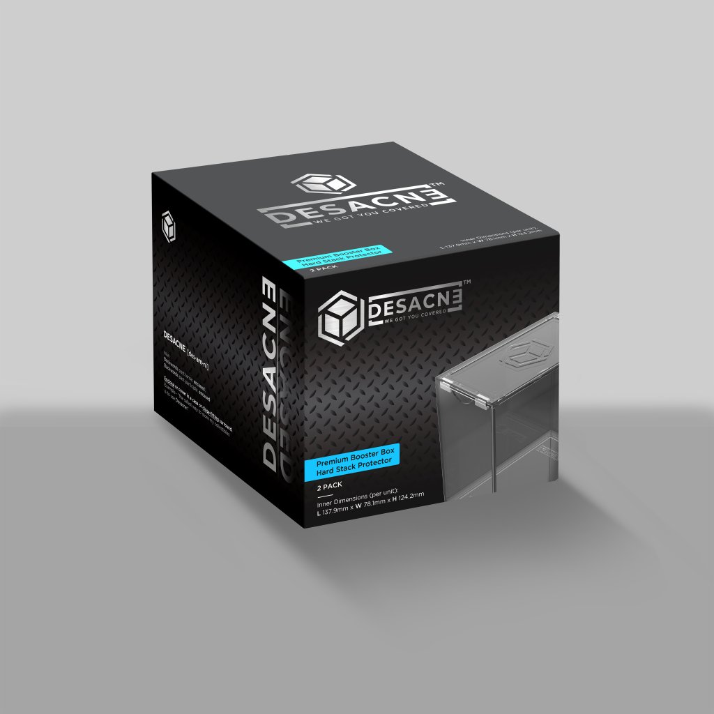 Desacne Premium Booster Box Protector 2 Pack
