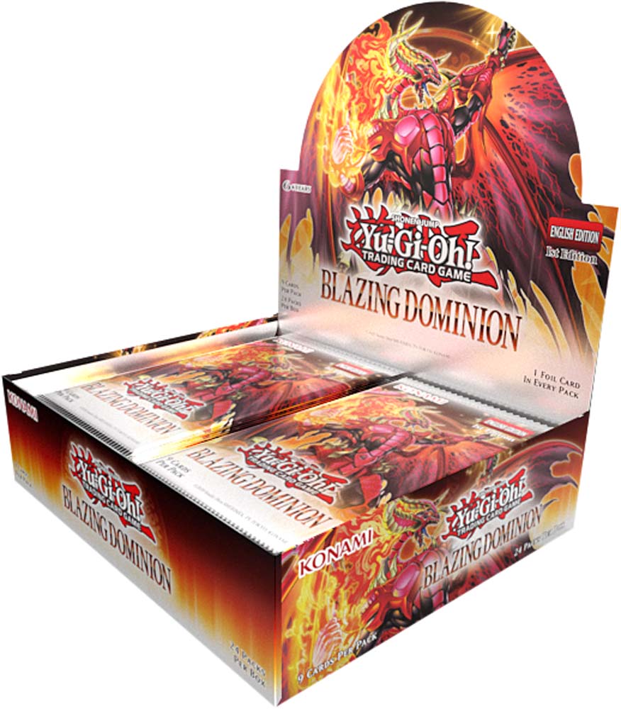 Yu-Gi-Oh! Trading Card Game: Blazing Dominion - 9 x Card Booster Pack