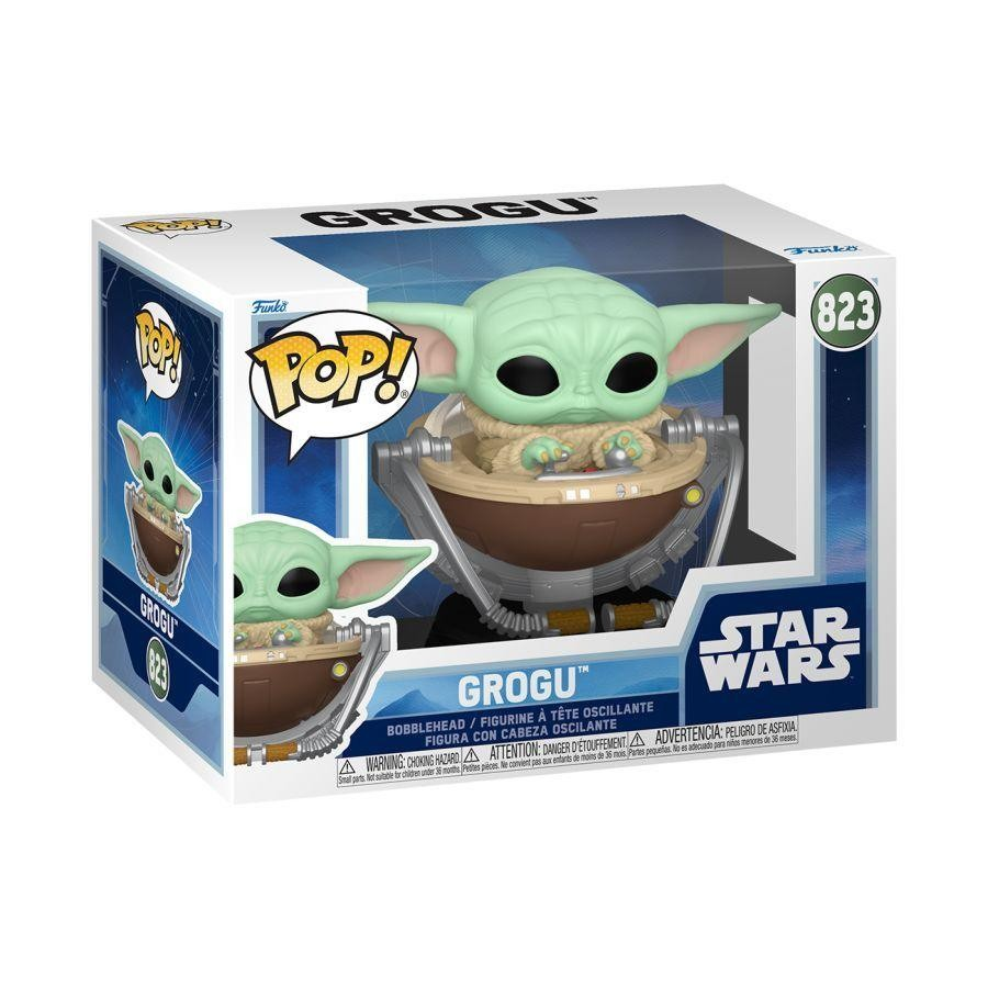 The Mandalorian & Grogu (2026) – Grogu (with pram) Funko Pop! Vinyl Figure #823