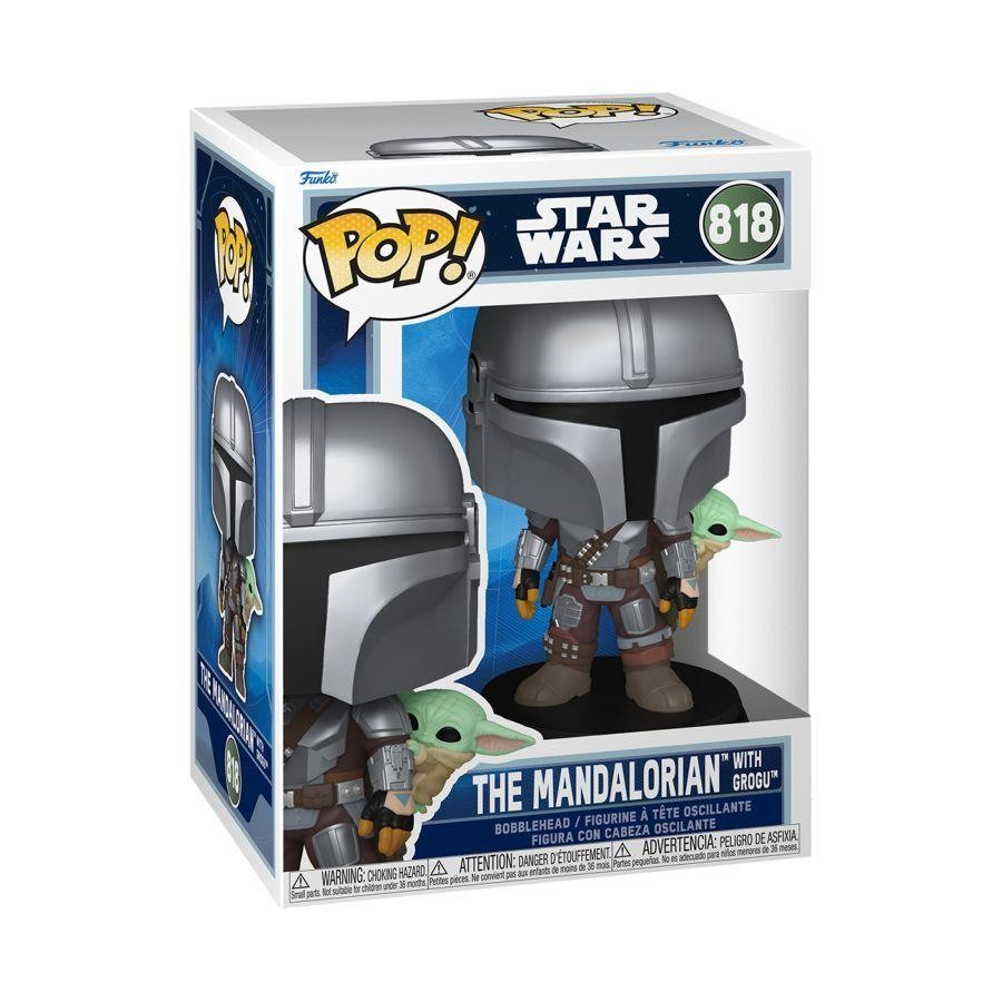 The Mandalorian & Grogu (2026) – The Mandalorian with Grogu Funko Pop! Vinyl Figure #818