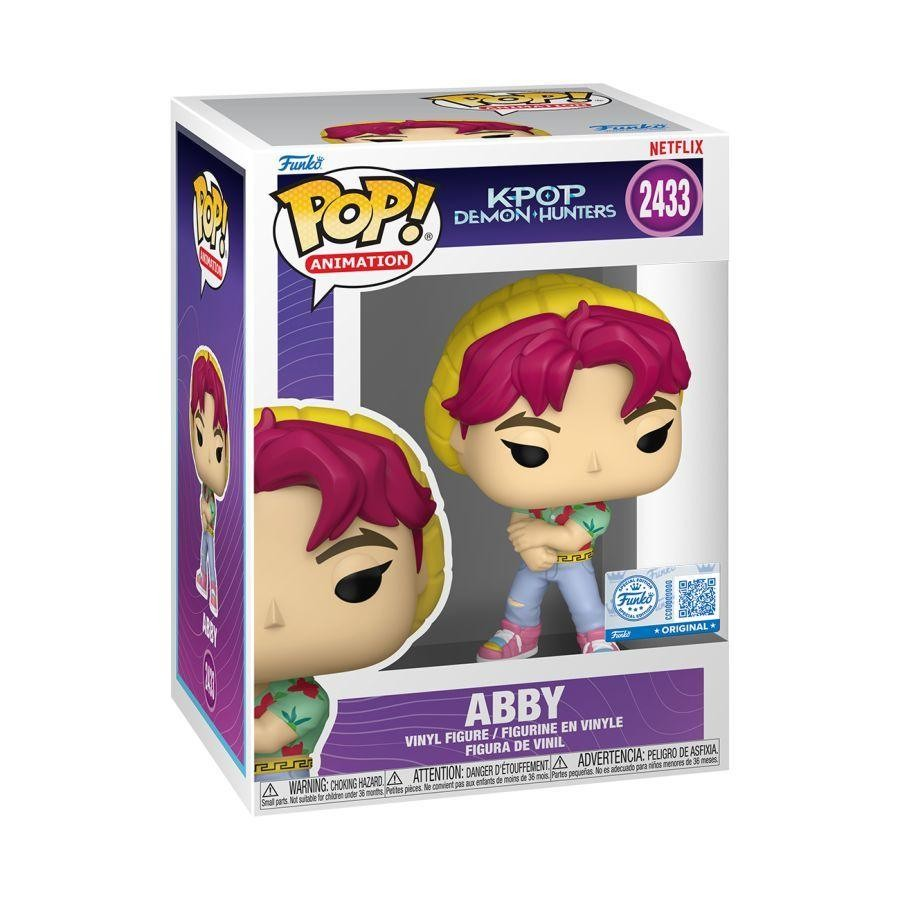 K-Pop Demon Hunters – Abby (Soda Pop) Funko Pop! Vinyl Figure #2433
