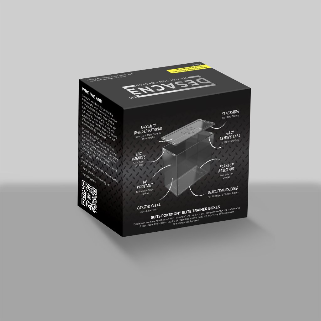 Desacne Premium Elite Trainer Box Hard Stack Protector Single Pack