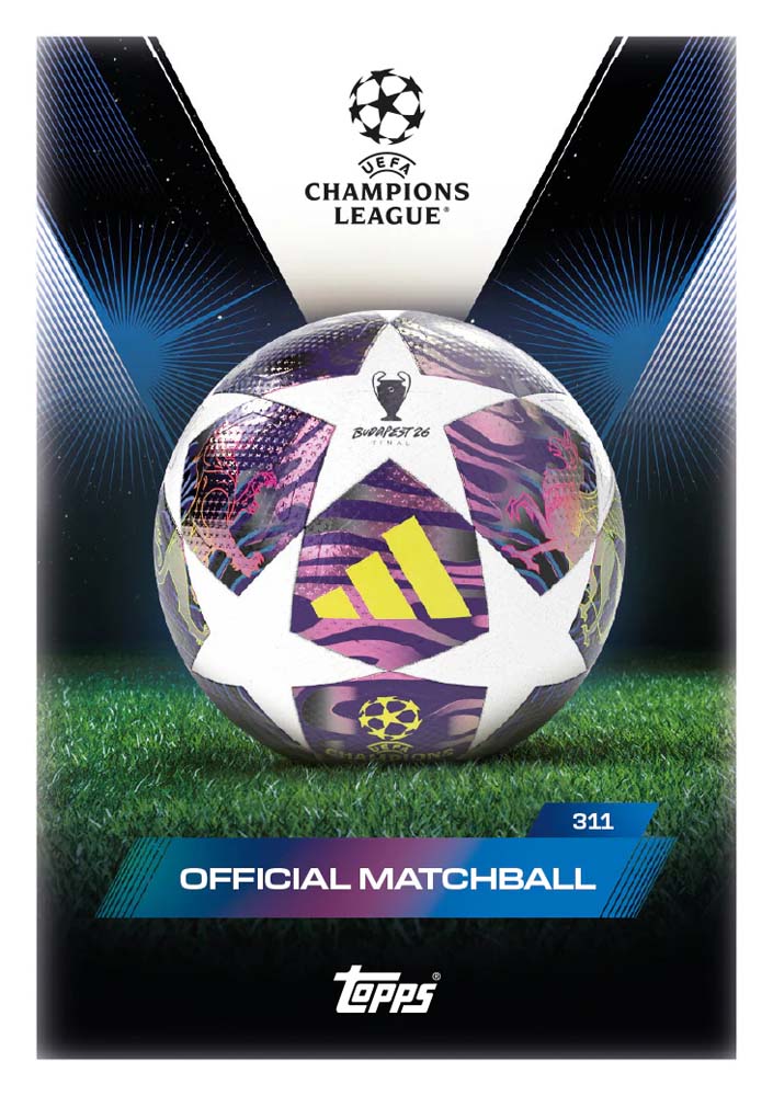 Topps Match Attax EXTRA UEFA Champions League 2025/2026 Soccer Trading Card