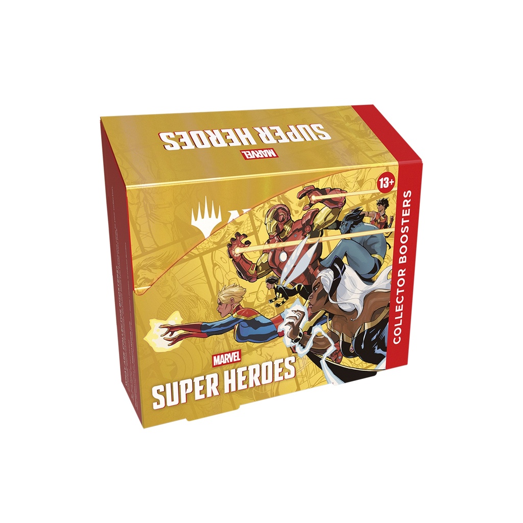 Magic: The Gathering - Marvel Super Heroes Collector Booster Sealed Box (12 Packs)