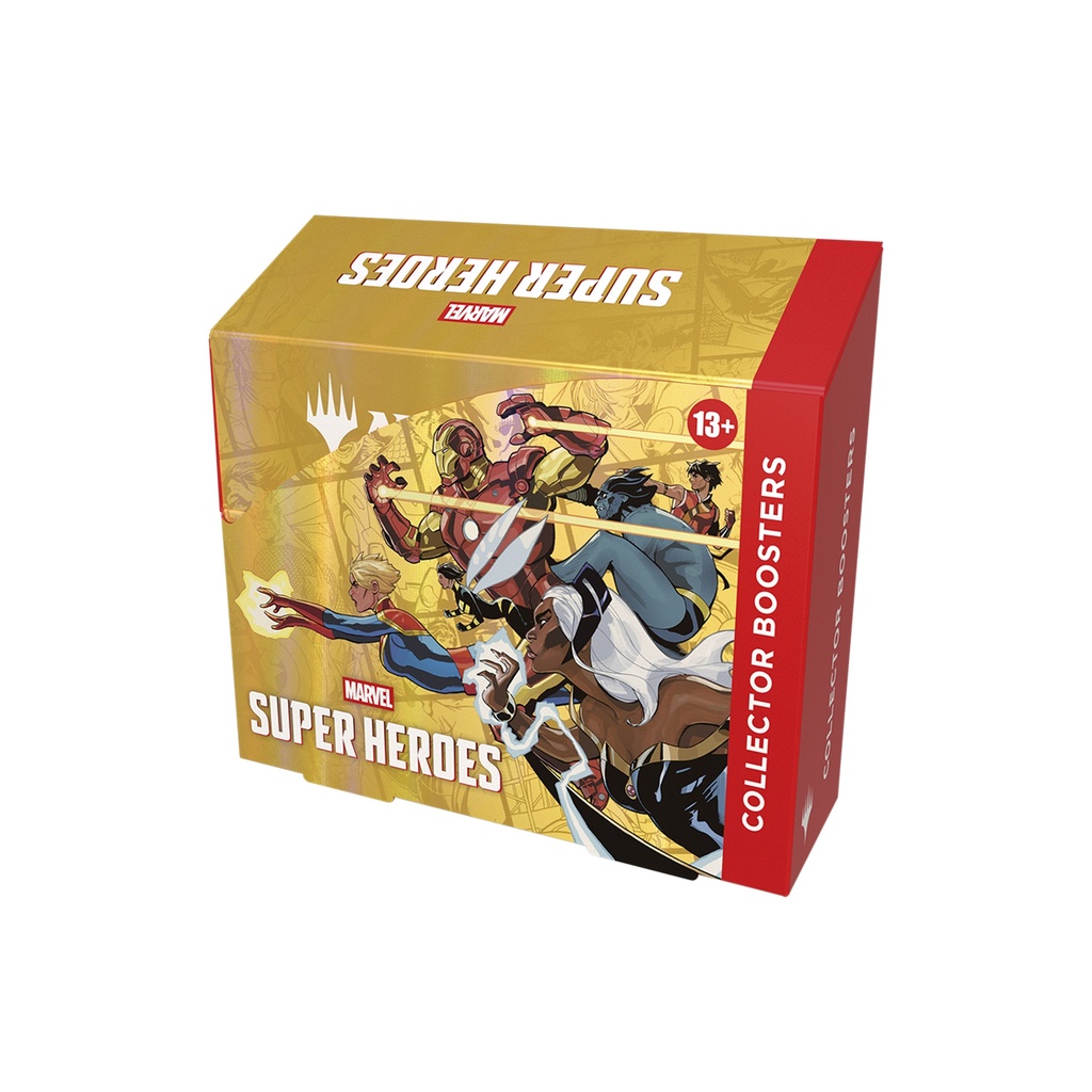Magic: The Gathering - Marvel Super Heroes Collector Booster Sealed Box (12 Packs)