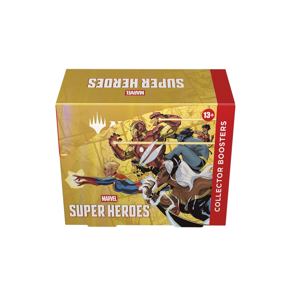 Magic: The Gathering - Marvel Super Heroes Collector Booster Sealed Box (12 Packs)