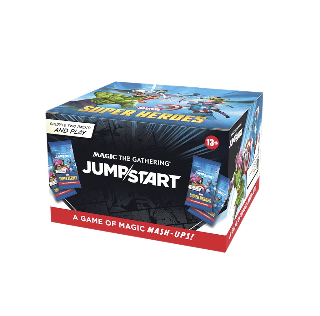Magic: The Gathering - Marvel Super Heroes Jumpstart Booster Sealed Box