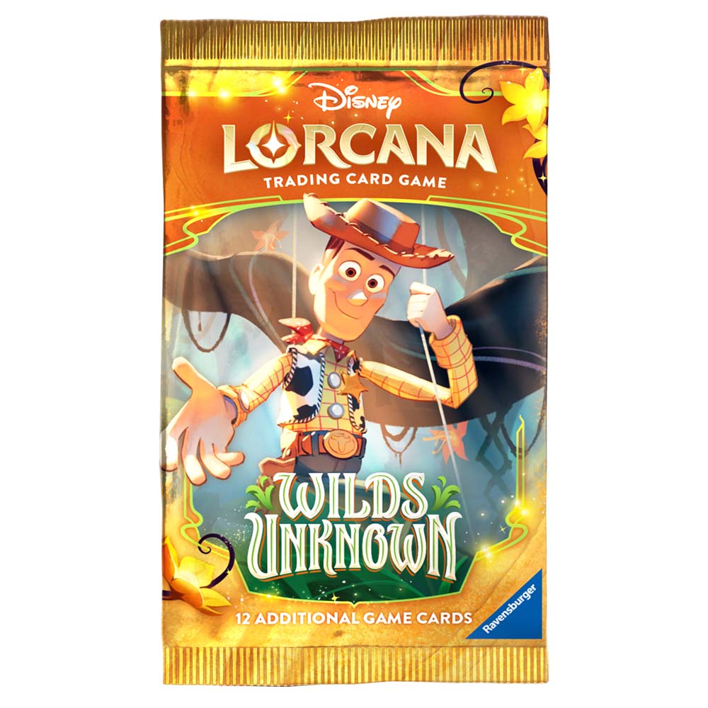 Disney Lorcana Trading Card Game: Wilds Unknown Booster Pack