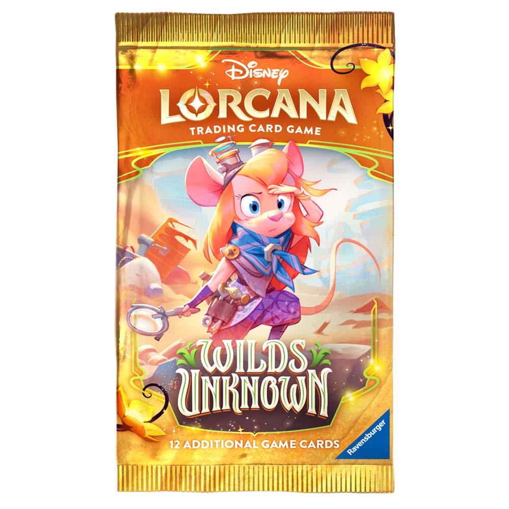 Disney Lorcana Trading Card Game: Wilds Unknown Sealed Booster Box
