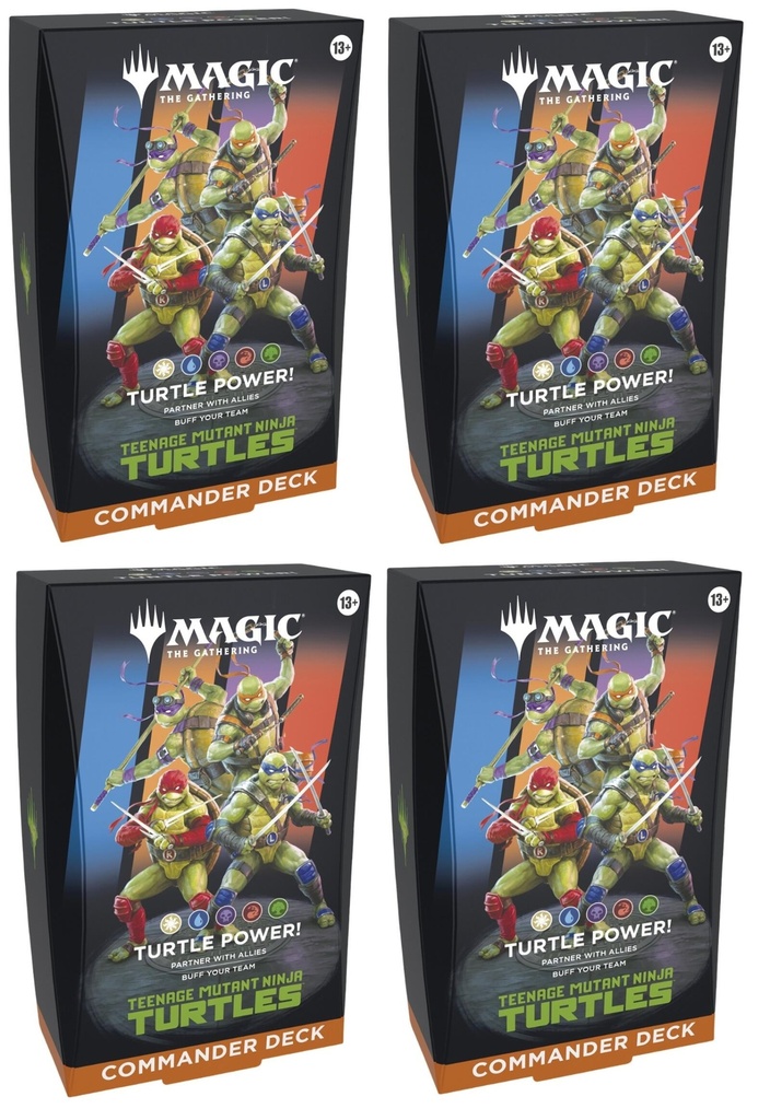 Magic: The Gathering - Marvel Super Heroes & TMNT Commander Deck Bundle