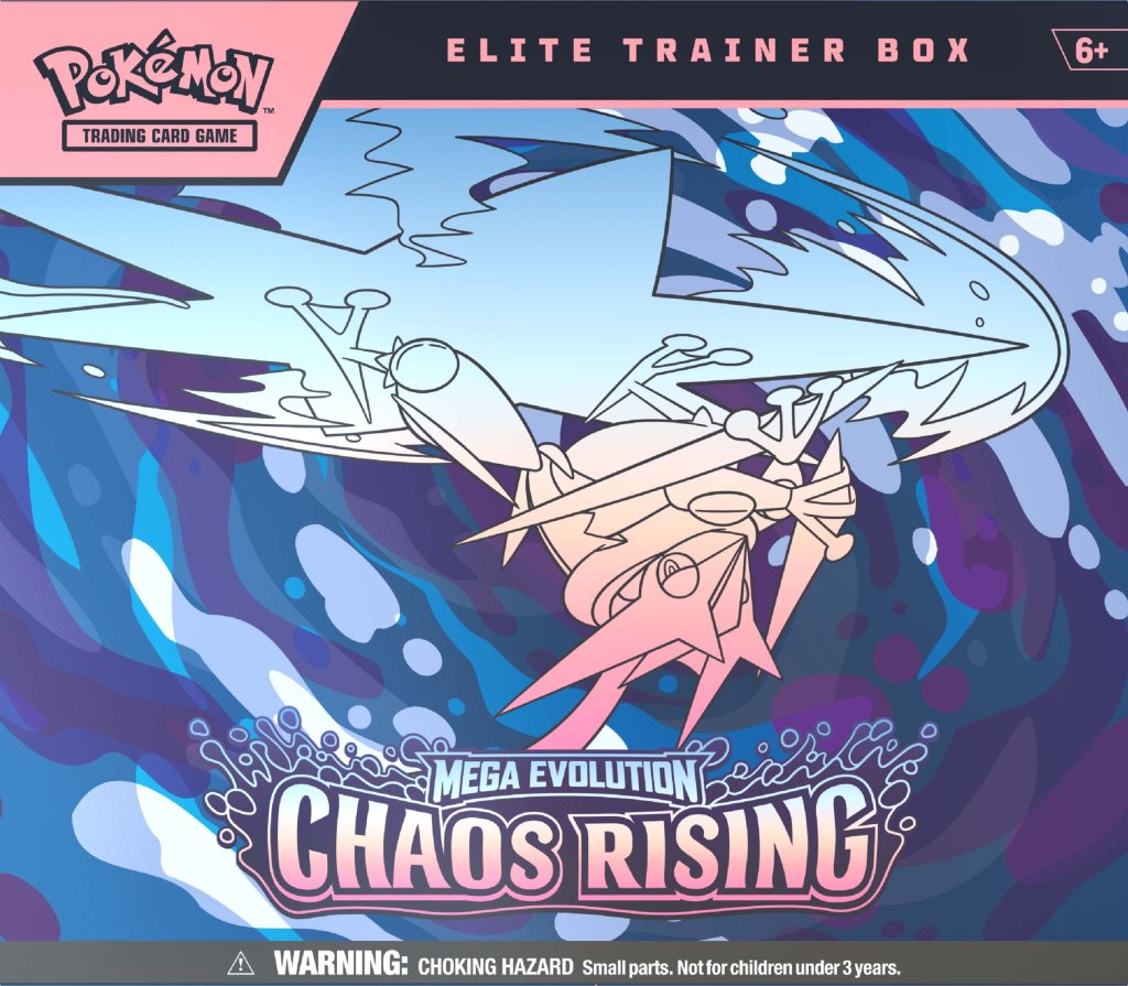 Pokémon TCG: Mega Evolution 4 Chaos Rising Elite Trainer Box