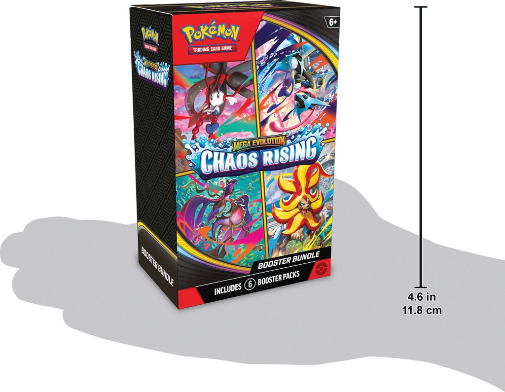 Pokémon TCG: Mega Evolution 4 Chaos Rising Booster Bundle