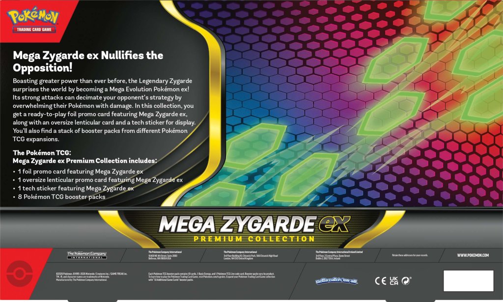 Pokémon TCG: Mega Zygarde ex Premium Collection