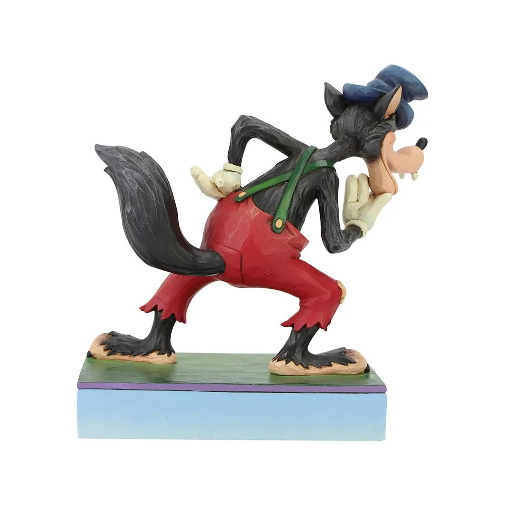 "I'll Huff and I'll Puff" Big Bad Wolf - Disney Traditions by Jim Shore