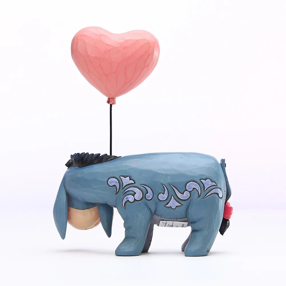 "Love Floats" Eeyore with Heart Balloon - Disney Traditions by Jim Shore