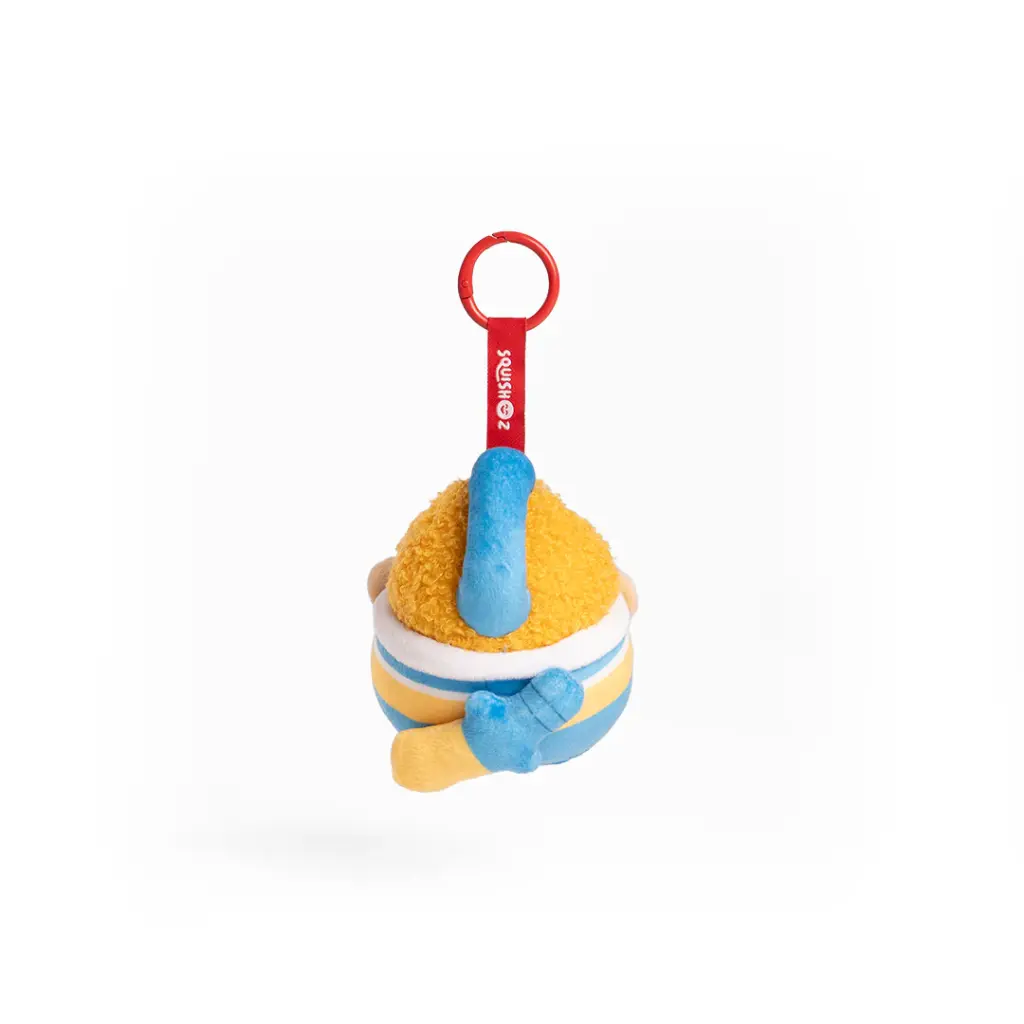 NRL Gold Coast Tiatans SquishOz Mascot - Blado the Gladiator Minee Clip