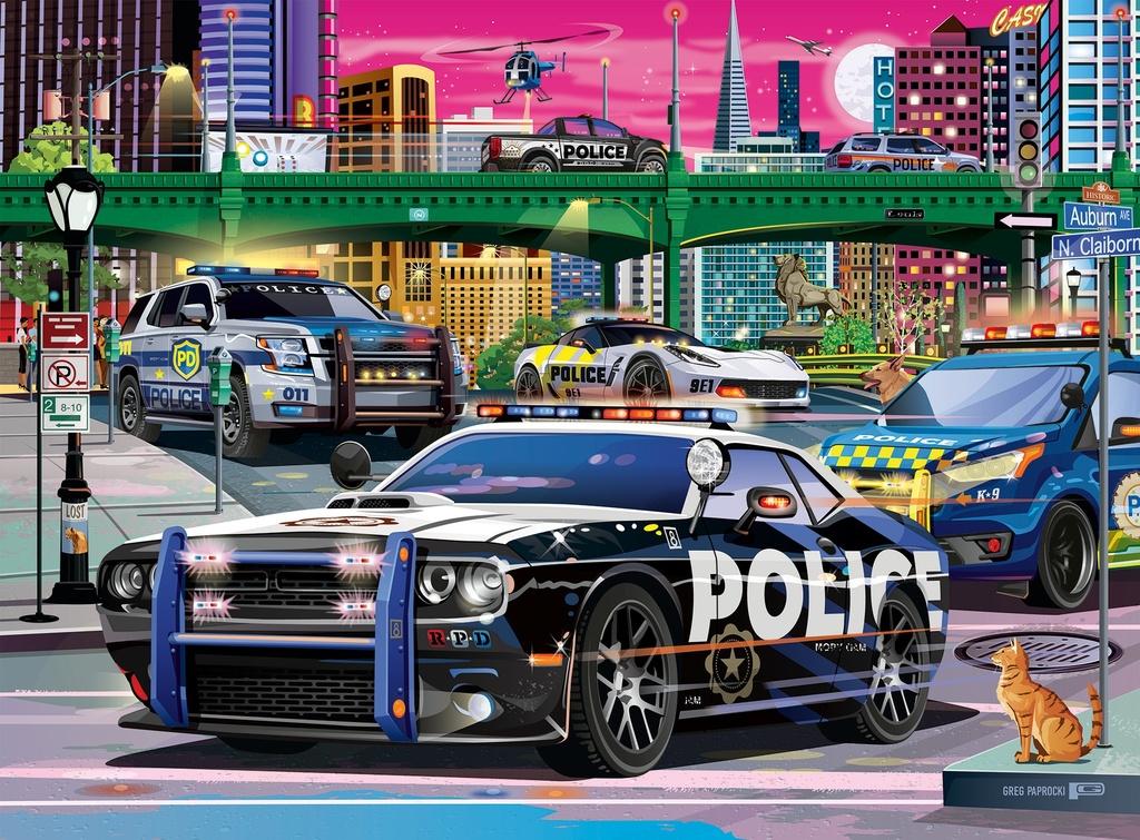 Police On Patrol 150 Pce Puzzle - Ravensburger